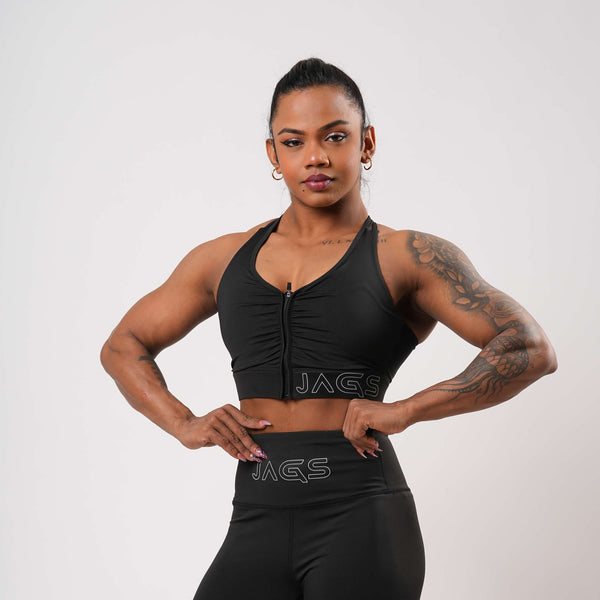 Nyx Zip Sculpt - Sports Bra