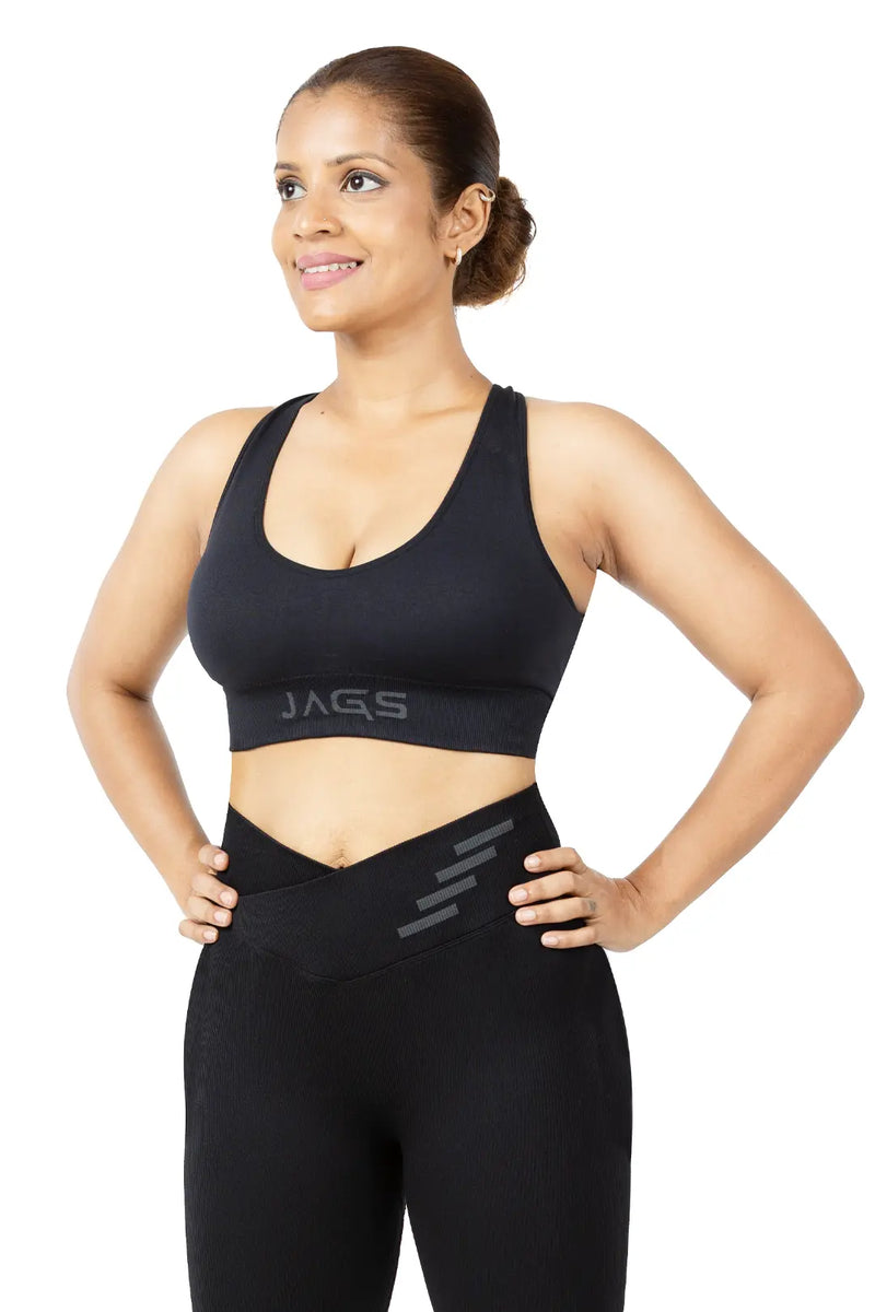 CrossForm Elegance Seamless Sports Bra Heavy Support JAGS