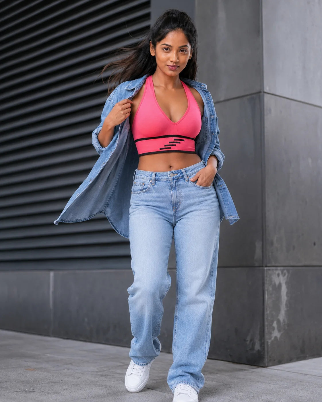 FlexiCurve Seamless Sports Bra - Medium to Heavy Support