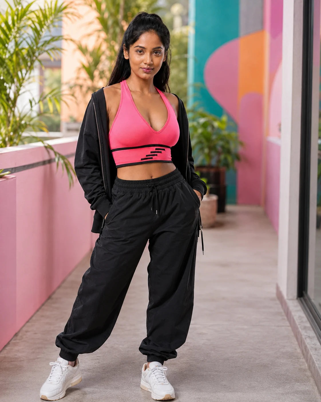 FlexiCurve Seamless Sports Bra - Medium to Heavy Support
