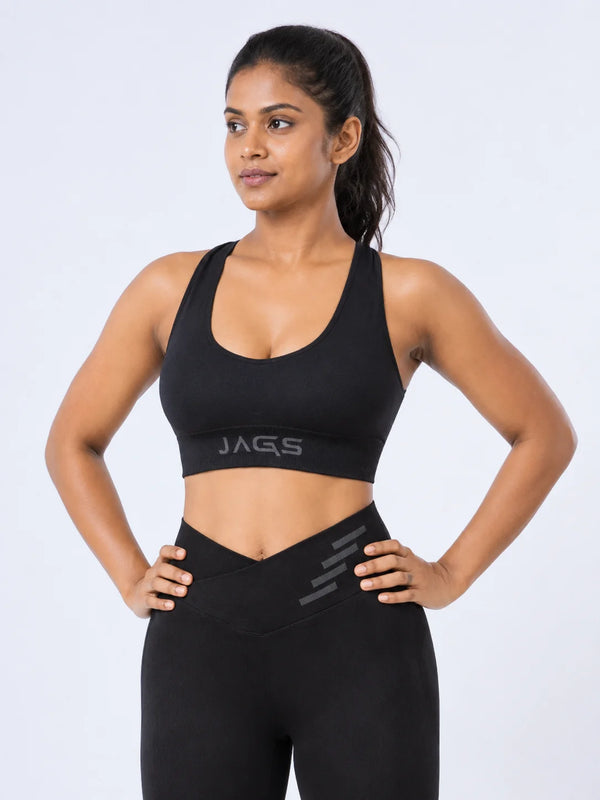 CrossForm Elegance Seamless Sports Bra - Heavy Support