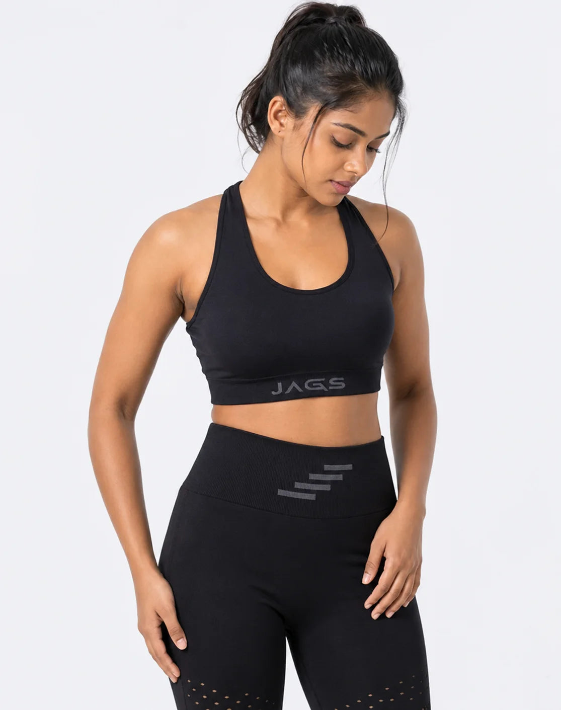 GripTech Chic Seamless Sports Bra - Medium Support