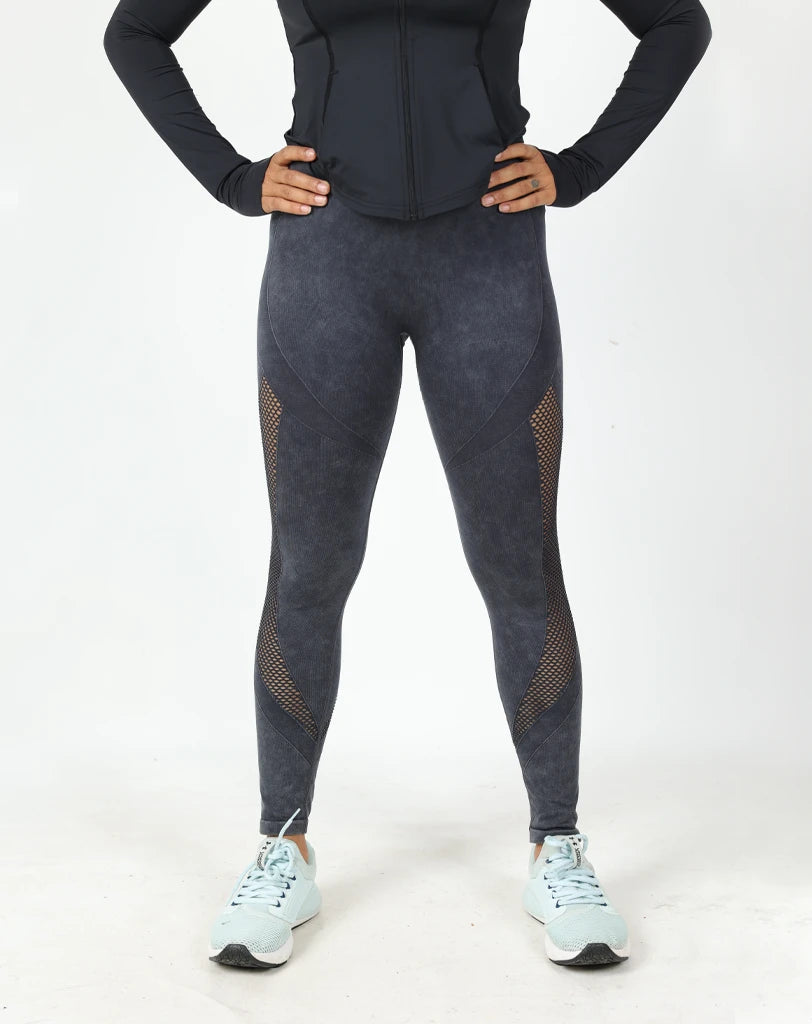 MeshTone Seamless Sculptor Leggings - Breathe, Stretch, and Shape